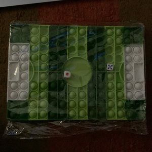 Pop It Soccer Field Game